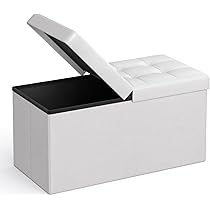 Pouf Contenitore Quadrato In Ecopelle 38x38x38 Cm - Salvaspazio E Comodo - Foto 12