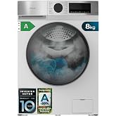 Cecotec Washing Machine Front Load 8 kg Bolero DressCode 8450 Inverter, 1400 rpm, 16 Programs, Class A-20%, Inverter Plus Mot