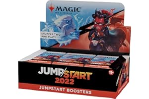 MAGIC: THE GATHERING Magic The Gathering Jumpstart 2022 Booster Box | 24 opakowania (480 kart) | Szybka gra dla 2 graczy