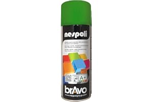 NESPOLI Aérosol peinture professionnelle vert mousse 400l