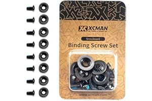XCMAN Snowboard Conjunto de tornillo de unión M6x16mm - 8pcs