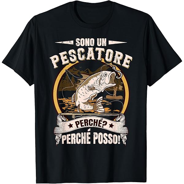 Pescatore I Migliori Negozi Di Pesca Online Sub Pesca T-Shirt