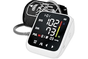 IMEDICAL Blood Pressure Monitors Large Cuff 2025 Upgraded, Blood Pressure Machine - Medical BP Monitor Upper Arm BP Cuff for Home Use,Heart Rate | 2x300 Memory Hypertension Monitor, Cuff 22-42cm LED Display