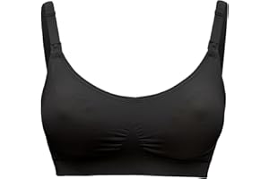 Medela Keep Cool Ultra Nahtloser Schwangerschafts- und Still-BH ohne Bügel – Mit 6 eingewebten atmungsaktiven Zonen – Soft-Touch-Gewebe