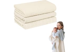 ‎FURORA BABY furora BABY Mulltücher Baby 80x80 cm XL groß | super Soft Musselin, Bio-Baumwolle, Oeko-TEX 100: schadstofffrei | Musselintücher Baby Spucktücher Mullwindeln, Mädchen, Junge, Neugeborene