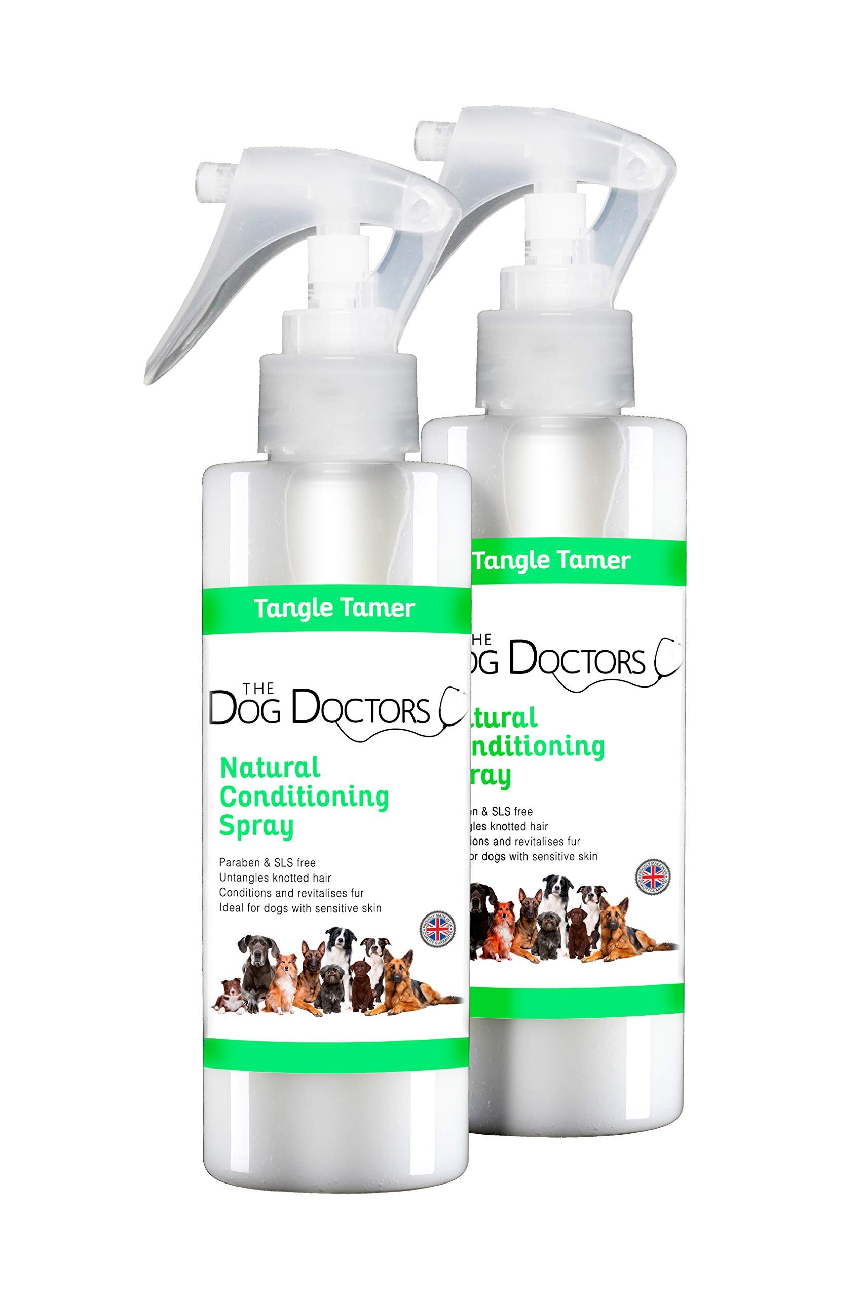 The Dog Doctors Tangle Tamer Natural Grooming Conditioning Spray Helps