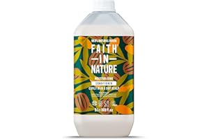 Faith In Nature Natural Shea & Argan Conditioner, Moisturising for Curly Hair & Dry Scalp, Vegan & Cruelty Free, No SLS, Silicones or Parabens, 5L Refill Pack