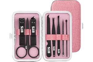 ZHENGGE Kpop BTS Merchandise 8 in 1 Professiona Manicure Set for Army Gifts
