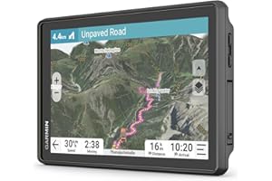 Garmin Tread 2 Overland Edition, Navegador GPS Off-Road, Pantalla táctil ultrabrillante 8'', Mapas de Carreteras y topográficos de Europa, África y Oriente Medio, Rutas Personalizadas, Diseño Robusto