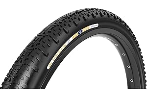 Panaracer Gravelking X1 TLR Tubeless - Folding Gravel Bike Tyre| ZSG Compound & Beadlock | Fast-Rolling, Mud-Shedding Design for Control on Rough Terrain