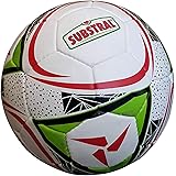 Substral Fußball, Größe 5, Umfang ca 68-69cm, leicht, mit zusätzlichem, integriertem Sicherheitsventil, unaufgepumpt ausgelie