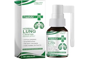 KAYZON Herbal Lung Cleansing Spray, Lung Cleanse Repair Spray for Healthier and Cleaner Lungs, Powerful Lungs Support & Cleanse & Respiratory, Natural Respiratory Cleanse & Breathe Sprays - 30ml (1)