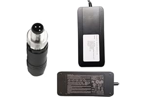 Powatechnic 42V Charger – 3-Pin Thin Bolt Plug for 36V e-Bikes with STL Suntour Battery – Carrera Crossfire, Subway, Vengeance, Raleigh Array 2019–2020 – EBP30A / EBP40A / EBBC19-CG2-UK