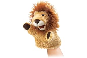Folkmanis Little Lion Hand Puppet,18cm
