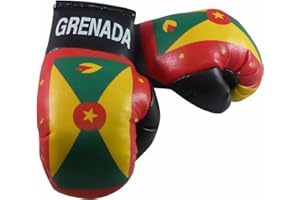 CRAZY Lizard Grenada Flag Mini Boxing Glove (pair).