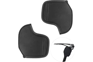 KEUGT 2 pieces Protective Seat Post Cover,Suspension Seatpost Black Protective Case,Neoprene Seatpost Cover,Seatpost Finger Guard for Protection Against Finger Entrapment,dust Ingress