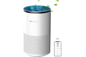 Proscenic A8 alergiczny oczyszczacz powietrza, oczyszczacz powietrza ze sterowaniem za pomocą aplikacji, 55 m², prawdziwy filtr H13 HEPA, 4 tryby czyszczenia, cicha praca, przeciw alergiom, zapachom,