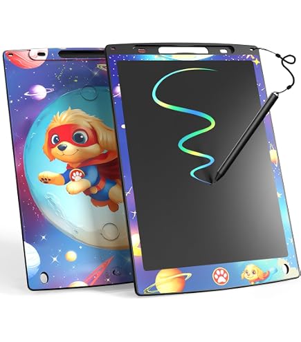 Kogabanny Pizarra Magnetica Infantil 2PCS 8.5 Pulgadas, Tableta Escritura Niños Colorido,Tablet Dibujo LCD Educativos Viaje Juguetes Cumpleaños Regalo para Niños 3-12 años