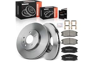 ‎FRANKBERG Frankberg Bremsensatz inkl. 2x Bremsscheiben + 4x Bremsbeläge Vorne Kompatibel mit Antara L07 Captiva C100 C140 Replace# 96626069,19168899