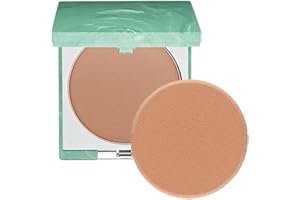 Clinique 19158 - Polvos compactos Double Effet, 04 Matte Honey, 10 gramos
