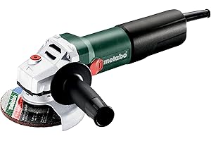 metabo 600347000 Meuleuse d'angle WEQ 1400-125 1400W, Couleur