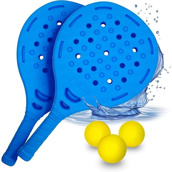Palas De Playa Con Pelota Para Niños Y Adultos | BigBuy Outdoor | Juego De 2 Palas De 38 Cm | Multicolor | Diversión Asegurada En La Arena
