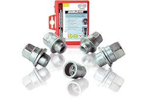 HEYNER Wheel Locking Lock Nuts M12x1,5 Anti-theft Alloys AIO Fits Jaguar XK XKR 2007-2014