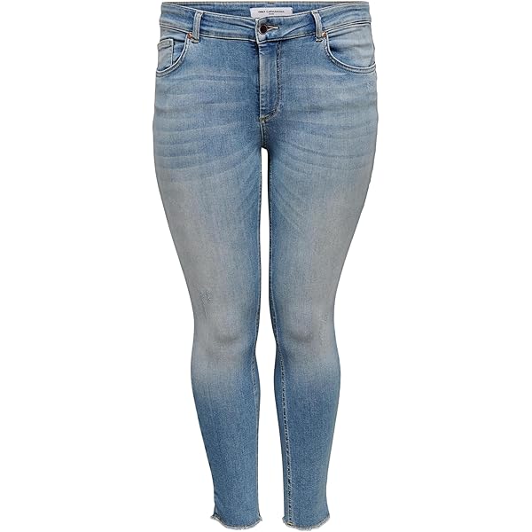 ONLY CARMAKOMA Women's Carsally HW SK Flared DNM BJ759, Light Medium Blue Denim., 42W x 32L : Buy Online at Best Price in KSA - Souq is now