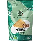 Fungo Shiitake in Polvere Biologica - 150g. Funghi Shiitake Secchi e Macinati a Basse Temperature. Contiene Proteine Fibre Mi