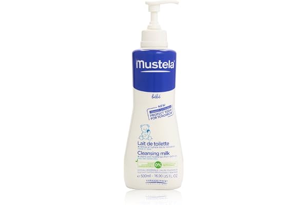 Mustela Bébé Lait de Toilette Flacon Pompe 500 ml