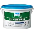 Herbol Profi DIN weiß Wandfarbe Innenfarbe matt, 12.5 Liter : Amazon.de