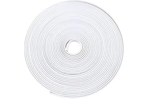 XLUMIO Car Wheel Rim Protector Decor Strip, 8m Rim Trim Wheel Protection Strips Protection Ring Tire Scratch Resistance Anti-Collision Alloy Wheel Rim Protectors(Color:White)
