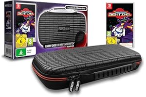 Maxx Tech Premium Carry Case & Hyper Sentinel Bundle for Nintendo Switch 2&1, Protective Hard Shell, Soft Lining, Accessory Storage, Game Cartridge Storage, Nintendo Switch 2 & 1 Compatible