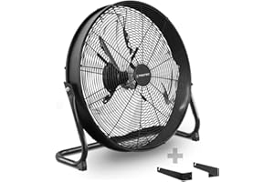 ‎TROTEC TROTEC Bodenventilator TVM 20 D 120 Watt Leistung Durchmesser 50 cm 3 Geschwindigkeitsstufen inkl. Wand- und Deckenhalterung