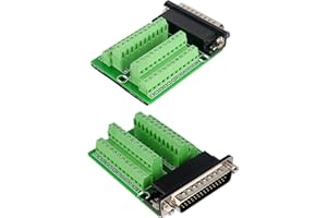 SIENOC DB44 maschio a morsettiera, connettore DR44, adattatore D-SUB a 44 poli (spina 1 pezzo)