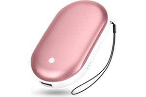 ‎BENPEN Handwärmer Wiederaufladbar,5200mAh Elektrisch Tragbare USB Taschenwärmer Schnellladung wiederverwendbarer,Wintergeschenk für Männer und Frauen für Raynauds Outdoor Jagd Golf Camping