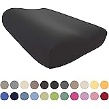 EddaLux Cover for Tempur Original S/M/L/XL Sleeping Cushion | Jersey pillowcase for Neck Support Pillow 50 x 31 cm | Cotton