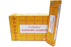 GOLOKA Juego de Varillas de Incienso, 1 pack, 16 g (Paquete de 12)