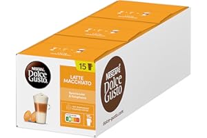 ‎NESCAFÉ DOLCE GUSTO NESCAFÉ DOLCE GUSTO Latte Macchiato Kaffeekapseln 3er Vorratspack (3 x 30 Kapseln)