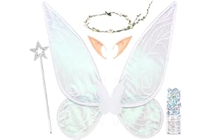 NMKL Fairy Wings Costume Fairy Angel Wings Fancy Dress Up