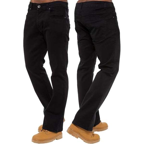 Jeans Da Uomo Wrangler FR Vintage Bootcut Antifiamma: Sicuro E Comfortevole Per Il Lavoro – Colore Dark Wash, Taglia 38Wx32L