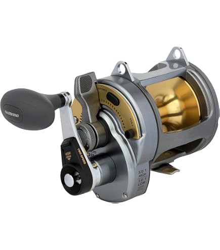 okuma 2 speed reels Makaira Special Edition 2-Speed Lever Drag Fishing - Silver Finish but this is not required by all anglers Okuma MK-50WIISEa-MTBLK Makaira 2 Speed