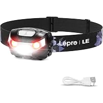 Lampada Frontale Ricaricabile USB 20000 Lumen - Impermeabile IPX6 Con LED T6 E XPE - Per Lavoro E Avventura - 2