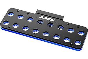 ARKA - myREEF®-FRAG Rack | 16 Holes | Coral holder for every marine aquarium | For glass thickness up to 12 mm | Hole diameter approx. 15 mm | Silicone fuses