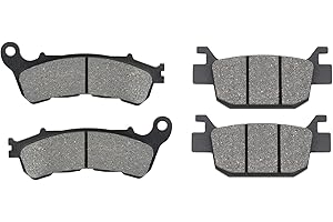 AHL 2 paia PASTIGLIE FRENO ANTERIORE/POSTERIORE ORGANICHE HONDA SH 125 150 300