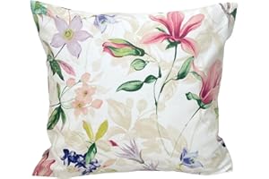 ‎HOUSE ART LIFE HOUSE ART LIFE Kissenbezug 40x40 cm – 100% Baumwolle, weich & atmungsaktiv, mit Reißverschluss, ideal zum Schlafen, für Bett & Schlafzimmer, pflegeleicht, ohne Füllung | Viele Bunte Muster