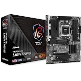ASRock X670E PG Lightning ATX Motherboard AMD AM5 Ryzen 8000 and 7000, DDR5, 4x M.2 SSD, 4K 120Hz, AMD Expo, USB Type-C