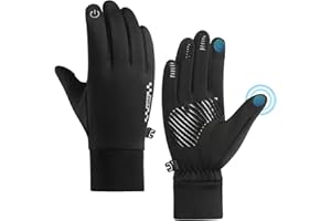 Long Keeper Guanti Bambino Invernali Calcio Guanti Ciclismo Touch Screen Antiscivolo per Bambini Ragazzo Ragazza Guanti Sportivi per Corsa Bici