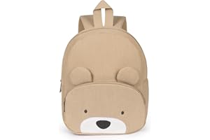 Aomig Kids Mini Backpack, Toddler Cartoon School Rucksack, Preschool Kindergarten Elementary Small Backpack, Toddler Girls Boys Adjustable Rucksack, Kids Corduroy Backpack for School Travel