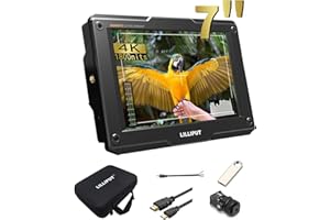 LILLIPUT H7S 7 Pulgadas Monitor de cámara 1800nits 3D LUT 1920x1200 IPS 4K Salida de Entrada HDMI 3G-SDI,Camera Field Monitor DSLR Full HD Video Peaking Focus Assist